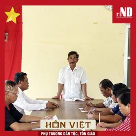 Đảng viên người Khmer làm theo gương Bác