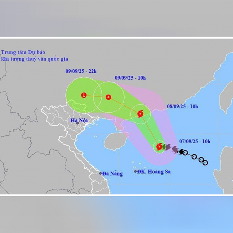 Bản tin thời sự sáng ngày 9/9/2025: Bão số 7: Cảnh báo mưa lớn diện rộng, lũ quét và sạt lở